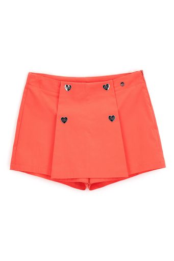 Bermuda Mademoiselle Girl avec faux boutons