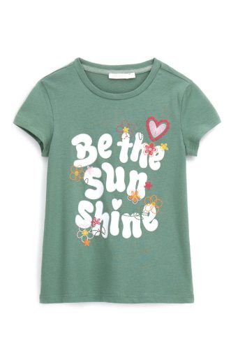 T-shirt Arty Wild Girl avec broderie 1