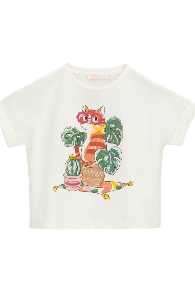 T-shirt Arty Wild Girl
