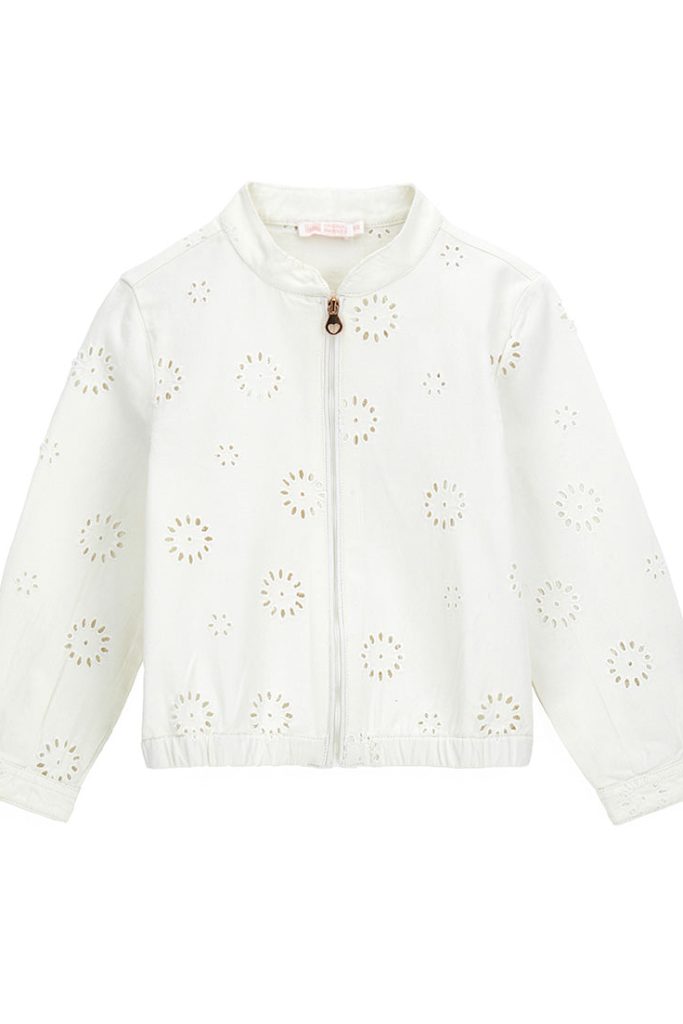 Blouson aviateur brodé Arty Wild Girl