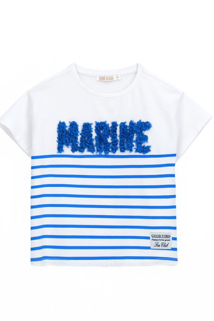 T-shirt à motif 3D Marina Girl