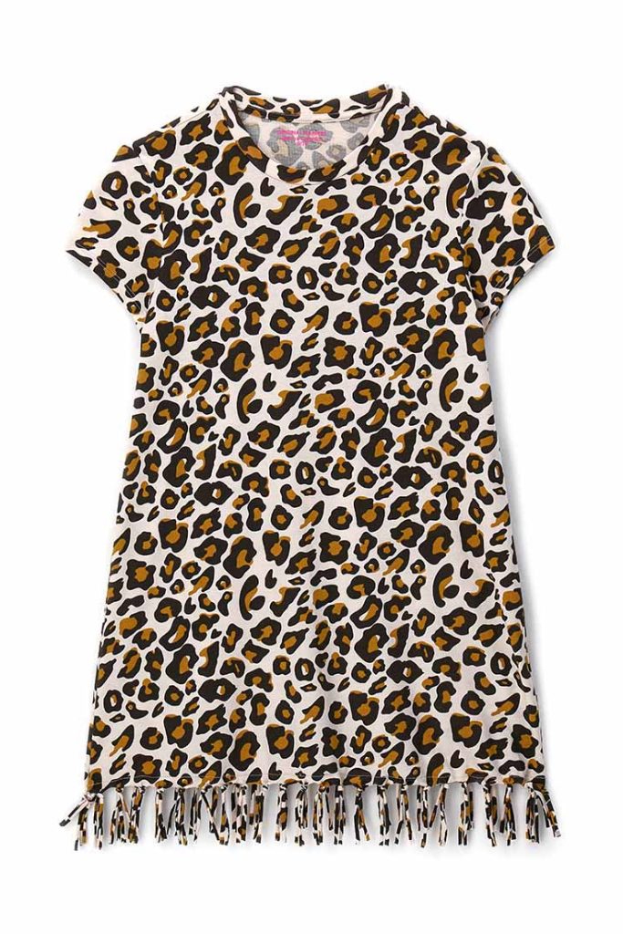 Couverture imprimée pour fille en tenue de plage