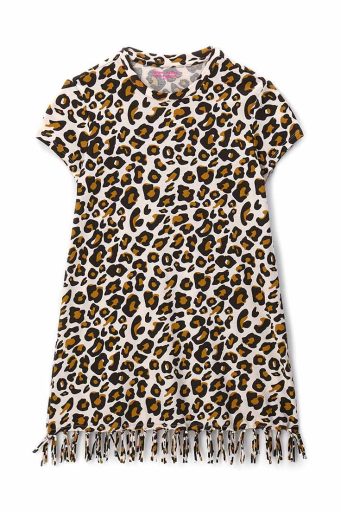 Couverture imprimée pour fille en tenue de plage