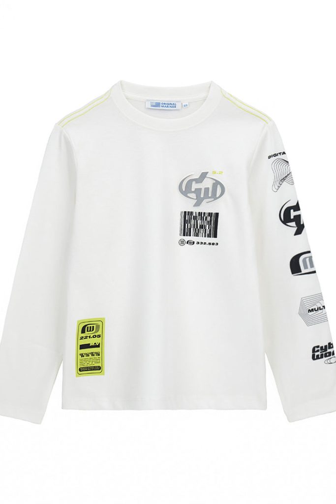 T-shirt imprimé numérique pour adolescent 1