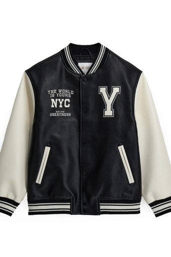 Bomber en similicuir Digital Teen Boy