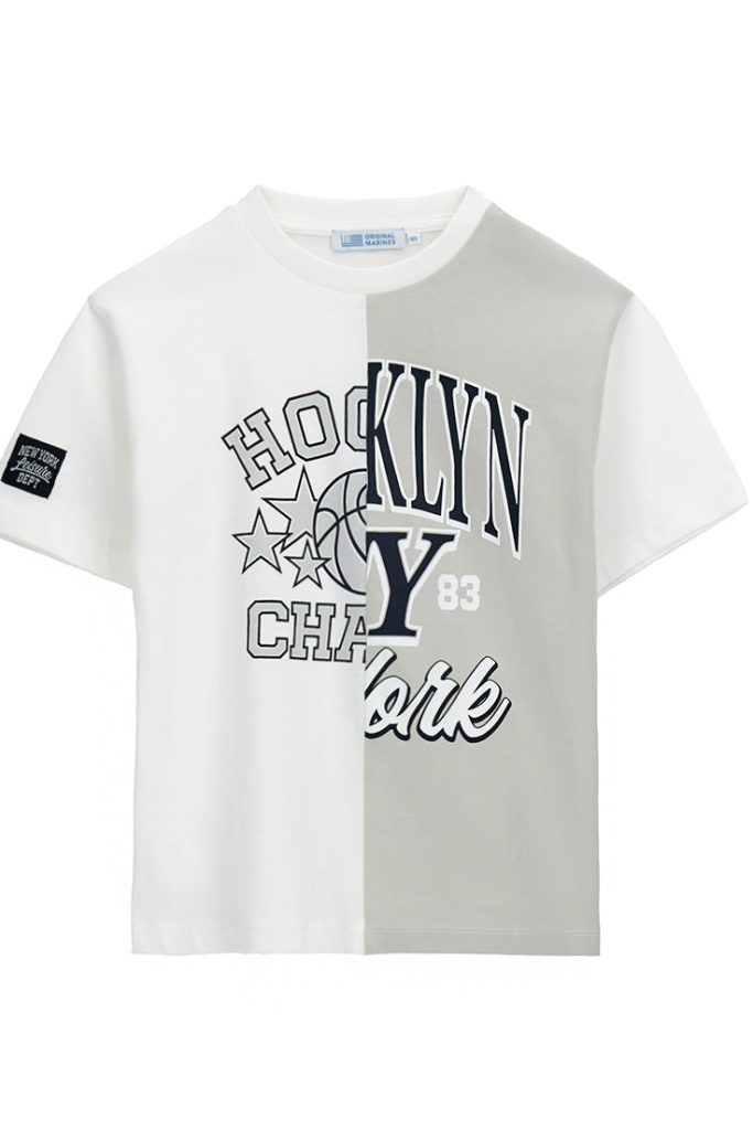 T-shirt surdimensionné spécial et informel pour adolescent 1