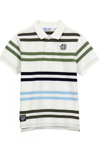 Polo spécial et informel pour adolescent avec broderie