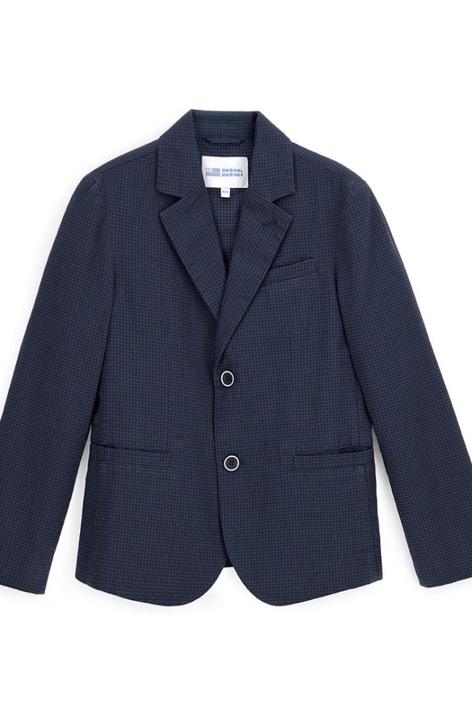 Veste spéciale et informelle en lin et coton pour adolescent