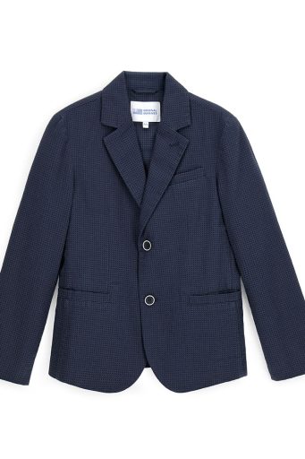 Veste spéciale et informelle en lin et coton pour adolescent