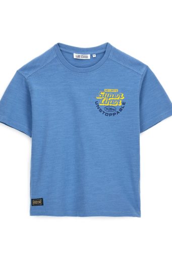 T-shirt en jersey denim trucker pour adolescent