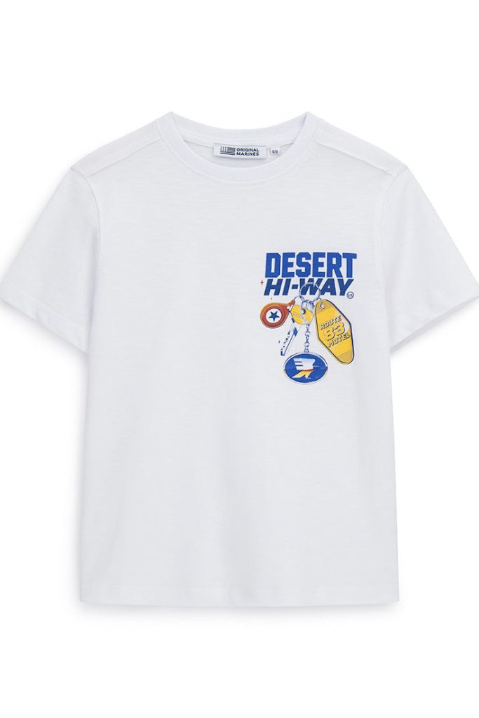 T-shirt en jean Truker pour adolescent, coupe brute 2