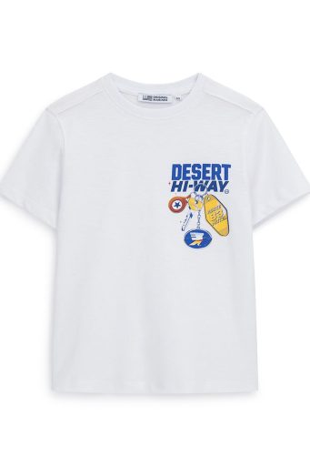 T-shirt en jean Truker pour adolescent, coupe brute 2