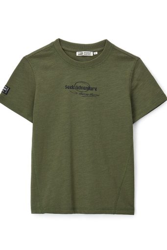 T-shirt en coton flammé Amazonia pour adolescent