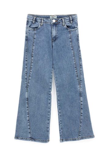 Capsule Denim Teen Girl Jean jambe large 2
