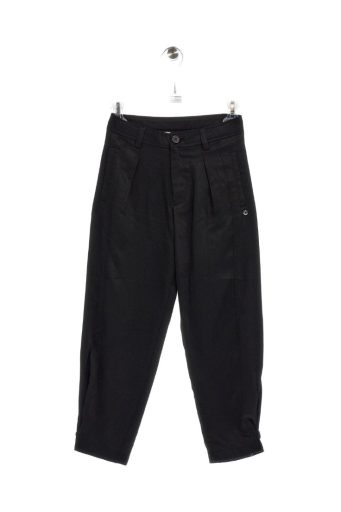 Pantalon en viscose noir et blanc pour adolescente