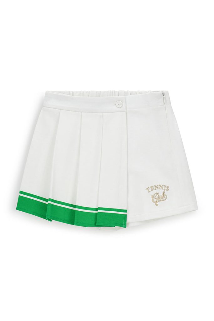 Jupe-pantalon plissée Marina/Tennis Club pour adolescente