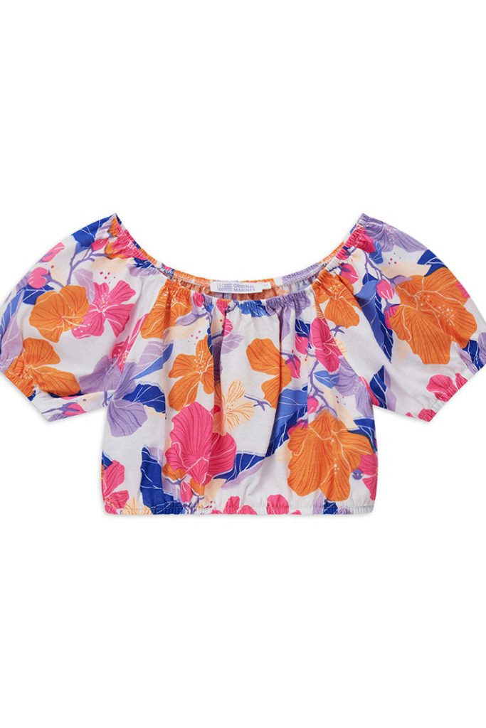 Haut fleuri pour adolescente It’s Summer Time
