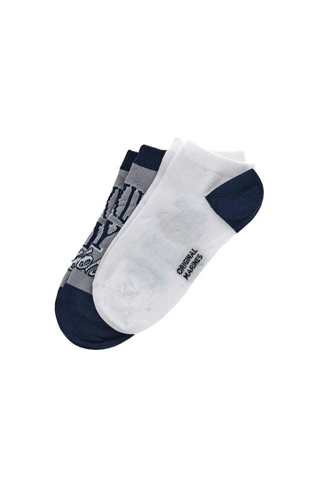 Lot de deux paires de chaussettes de sport pour garçon de la Golf League