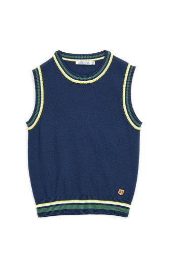 Gilet tricoté pour garçon de la Golf League