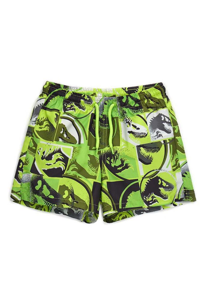 Costume de plage pour garçon Jurassic Word