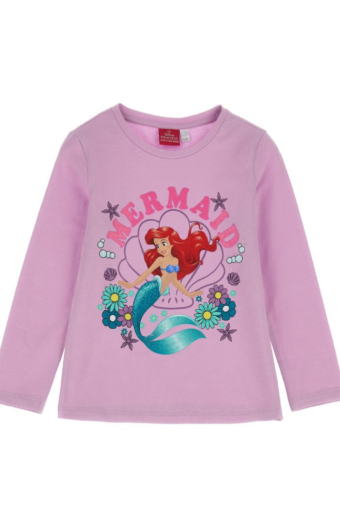 T-shirt Glad & Glam Girl Disney La Petite Sirène 1