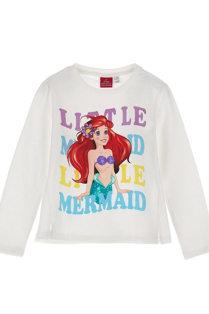 T-shirt Glad & Glam Girl Disney La Petite Sirène 2