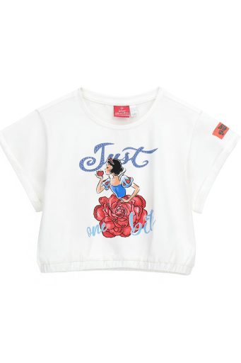 T-shirt Mademoiselle Fille Princesse Disney 1
