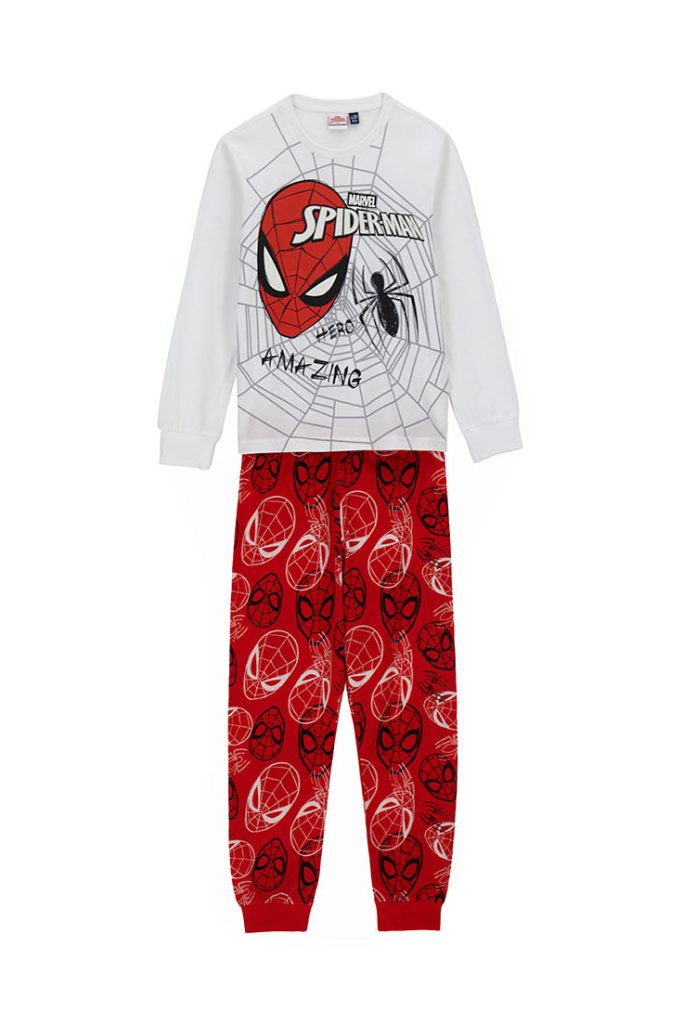 Pyjama long Spiderman pour adolescent Good Night