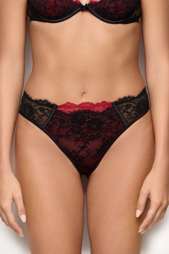 Culotte brésilienne romantique entièrement en dentelle + dentelle femme