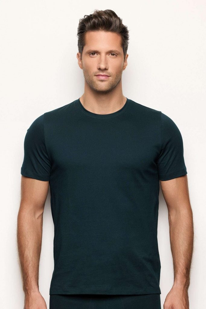 Hauts de luxe pour hommes de couleur Supima