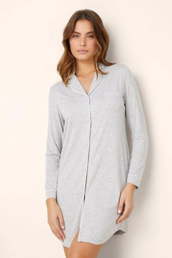Chemises de nuit quotidiennes en modal pour femme