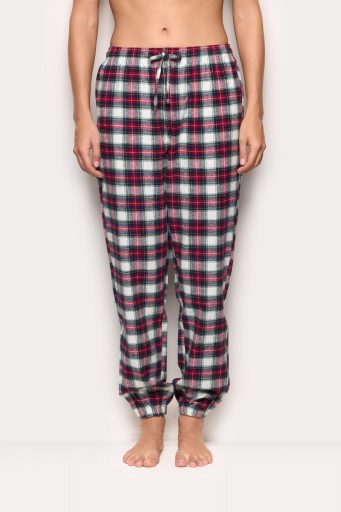 Pantalon Mix & Match 01 FLANELLE TEINTE EN FIL Femme