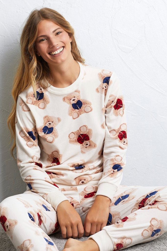 Pyjama Chic Teddy Femme 1