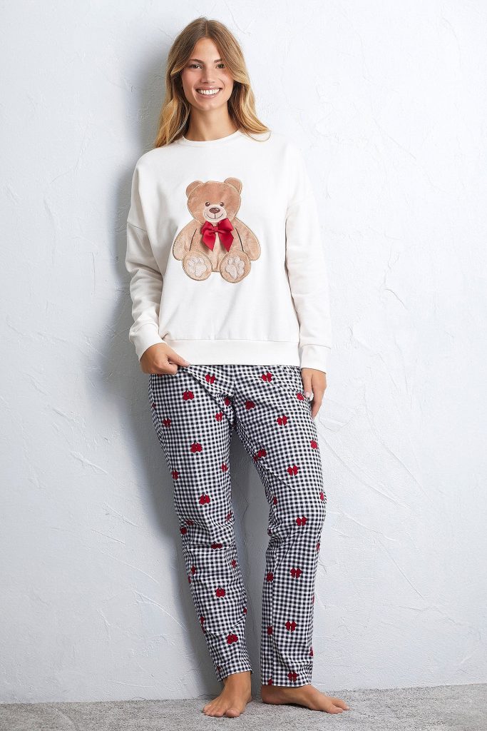 Pyjama Chic Teddy Femme 2