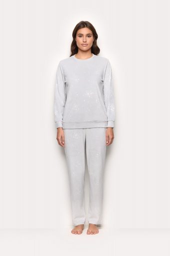 Pyjama Stardust 11 en chenille texturée pour femme