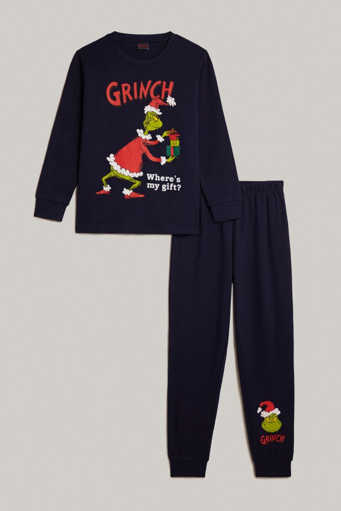 Pyjama long Grinch Boy