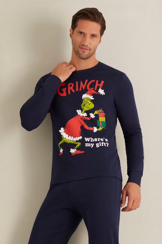 Pyjama Grinch Man