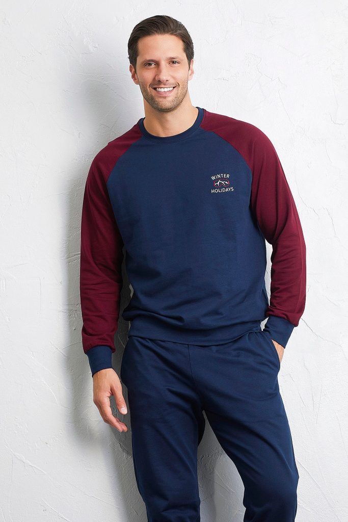 Pyjama de Noël pour homme de la ferme