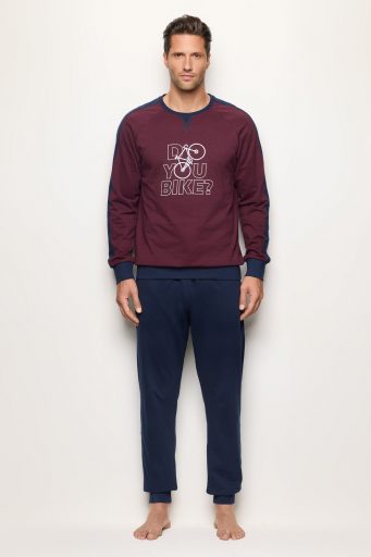 Pyjama homme « Fais-tu du vélo »
