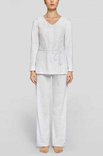 Pyjama Orchidea pour femme avec ouverture sur le devant