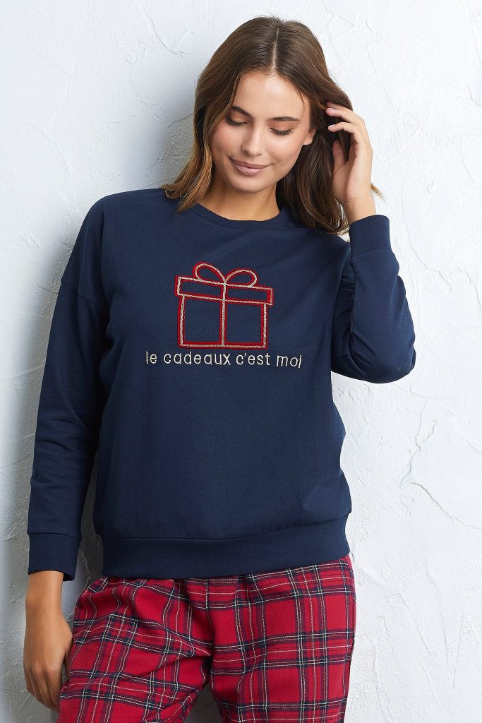 T-shirt à manches longues Mix & Match pour femme 5