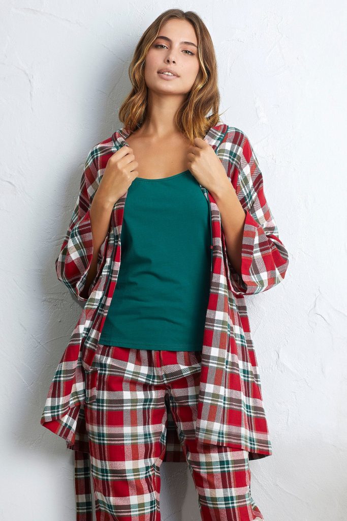 Ensemble pyjama 3 pièces Femme Coucou de Noël