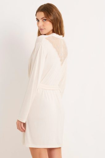 Chemise de nuit femme en modal/dentelle