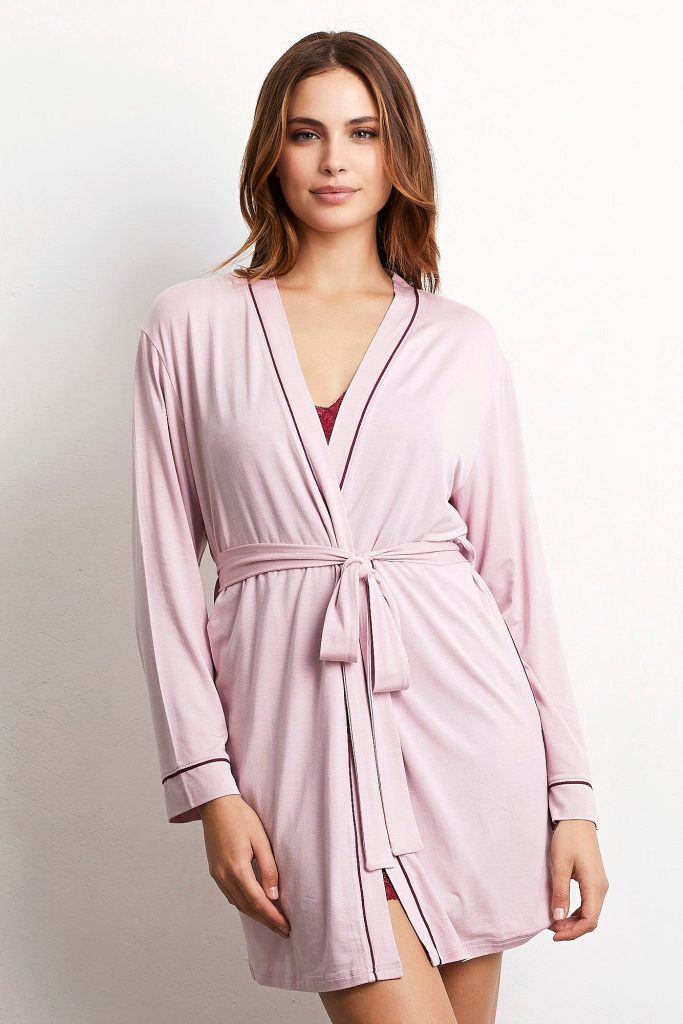 Chemise de nuit quotidienne en modal pour femme