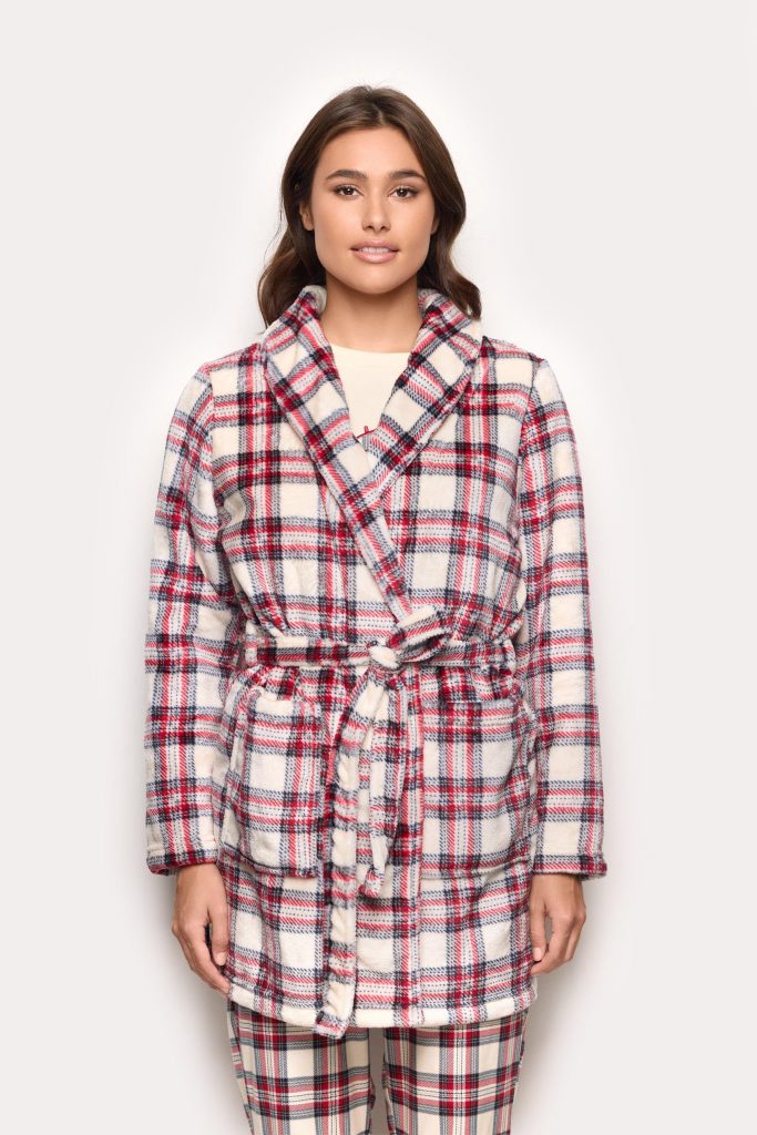 Chemises de nuit d’hiver à motif caniche CORAL TERRY Femme