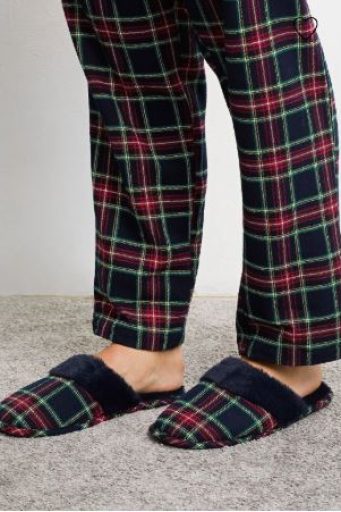 Chaussons pour femme Tartan Family