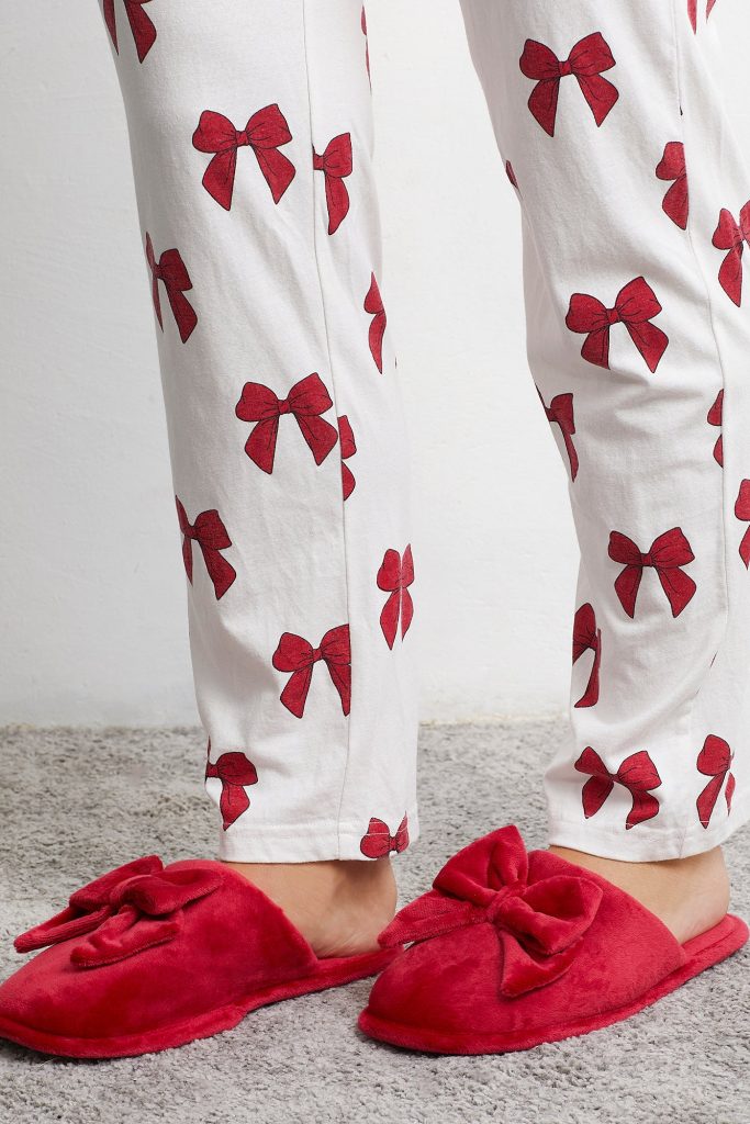 Chaussons pour femme Bow Lover