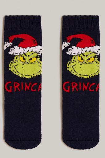Chaussettes antidérapantes Grinch Boy 1