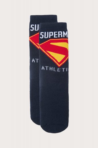 Chaussettes Superman tricotées pour garçon