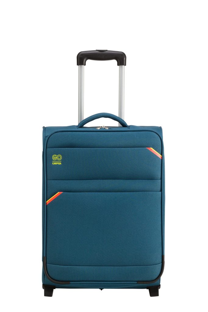 Valises à roulettes souples unisexes de petite taille et de couleurs variées